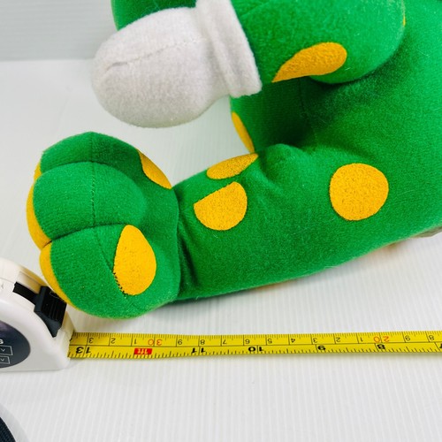 Vintage The Wiggles Dorothy The Dinosaur Plush 1997 With Hat 90’s Soft Toy - Foto 6 di 6