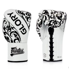 Fairtex Glory BGLG2 Gloves White Boxing Muay ...