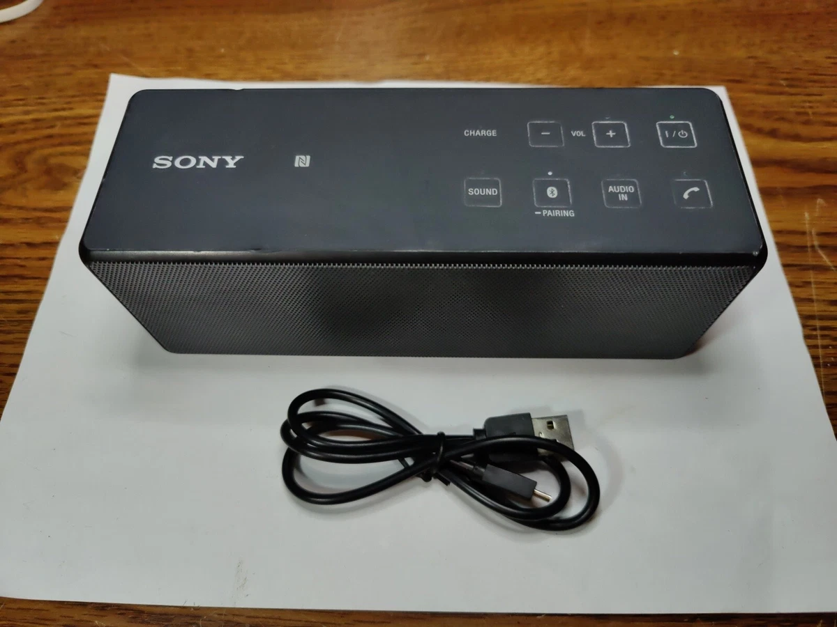 Sony SRS-X3 Portable Bluetooth Wireless Speaker Black | EBay