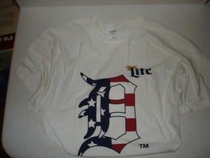 detroit tigers american flag shirt