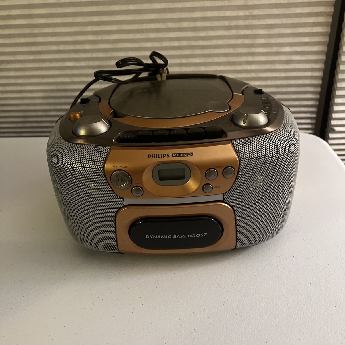 Philips AZ1114 CD Radio Cassette Recorder Boombox | eBay