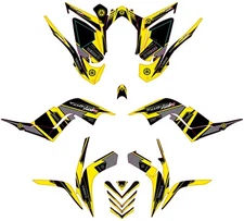 Fits Yamaha Raptor 700R Graphics Kit 2006 2007 2008 2009 2010 2011 2012 decals