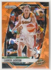 Lauren Jackson 2024 Panini Prizm WNBA Orange Ice #108 Seattle Storm