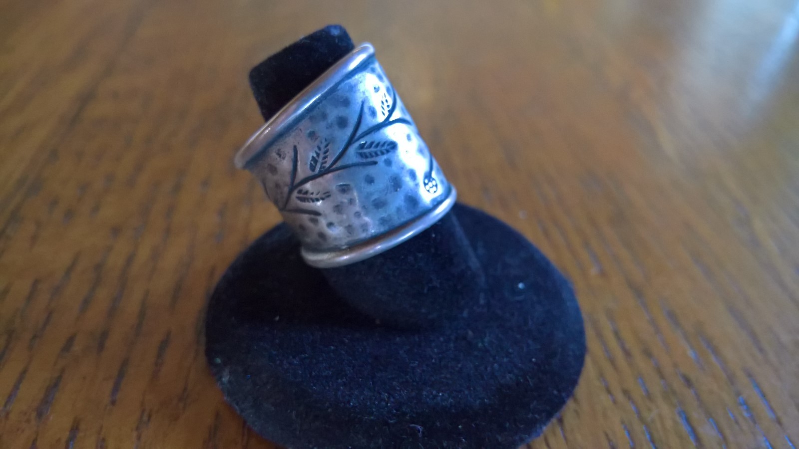 vintage solid sterling silver 925 ring - image 3