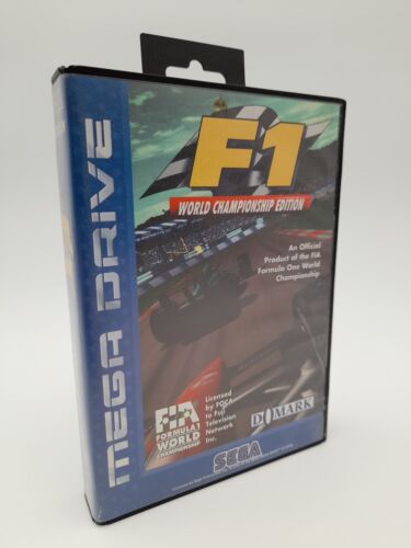 F1 WORLD CHAMPIONSHIP EDITION 16BIT Sega Mega Drive Video Games Vintage 1995 - Picture 1 of 3