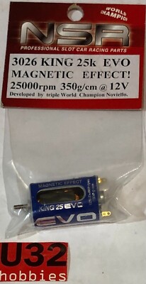 NSR 3026 MOTOR KING 25 K MAGNETISCHER EFFEKT 25000RPM 350G/CM 12V