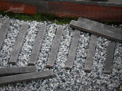 Juweela 1:24 Scale Ceramic Bricks – 200/400/800 Pieces For G Scale Garden Railway