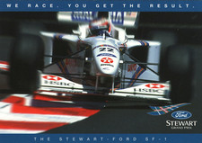 The Stewart Ford SF - 1 Grand Prix Car  FIA F1 World Championship 1997 Formula 1