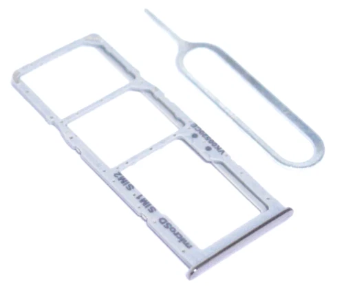 para Samsung Galaxy A51 A515F tarjeta SIM soporte ranura SD con abridor de aguja - Imagen 3 de 5