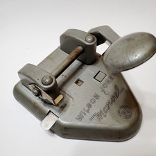 Wilson Jones Marvel 2-Hole Paper Punch #331 Vintage Office Supplies Made In USA