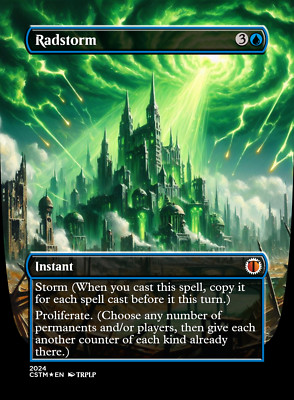 Radstorm - Custom Art Playtest card for MTG - Commander