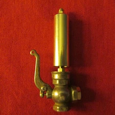 Live Steam Small Scale Locomotive Model Engineer Brass Whistle 1/4-40 - New Item
