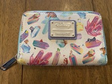 Cartera Cartera Loungefly Disney Princesa Sidekicks Cristales GEMA Cremallera Alrededor