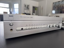 NAD C 320BEE Vintage Integrated Amplifier Silver w Remote, Excellent condition