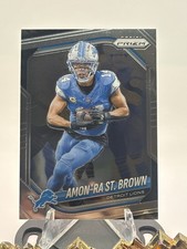 Amon-Ra St. Brown Detroit Lions Base Set 2025 Panini Prizm Football #187