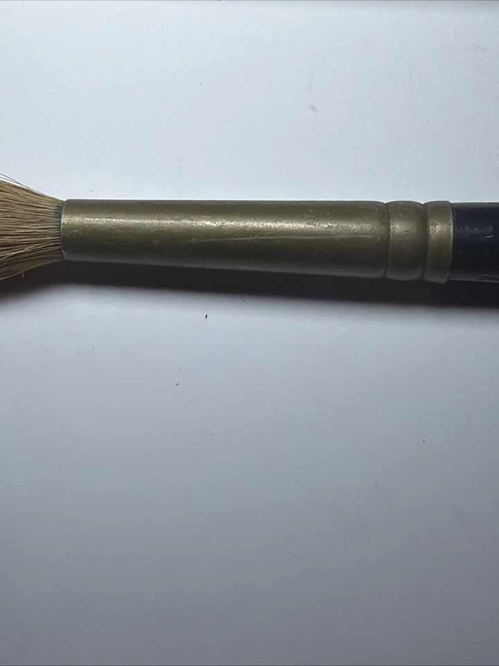 Винтажный Winsor & Newton LTD чисто красный соболь акварель щетка серии 7 размер 12 б/у! - Изображение 3 из 4