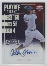 2016 Panini Elite Extra Edition Playoff Ticket 13/15 Colton Olasin Auto 0g4
