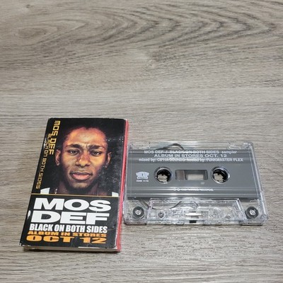 Mos Def & Pharoahe Monch Promo Cassette Sampler Black On Both Sides Internal Aff