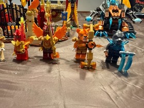 LEGO&reg; CHIMA Flying Phoenix Fire Temple #70146 100% Complete