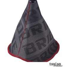 Universal Gray Shift Boot Cover Durable Fabric For Manualauto Transmissions