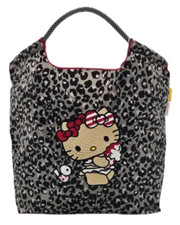 Hello Kitty Ball chain Bag Sanrio limited collaboration Leopard New