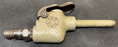 Antique Steel Air Gun Nozzle TRU-FLATE 402 Complete In Great Working Condition