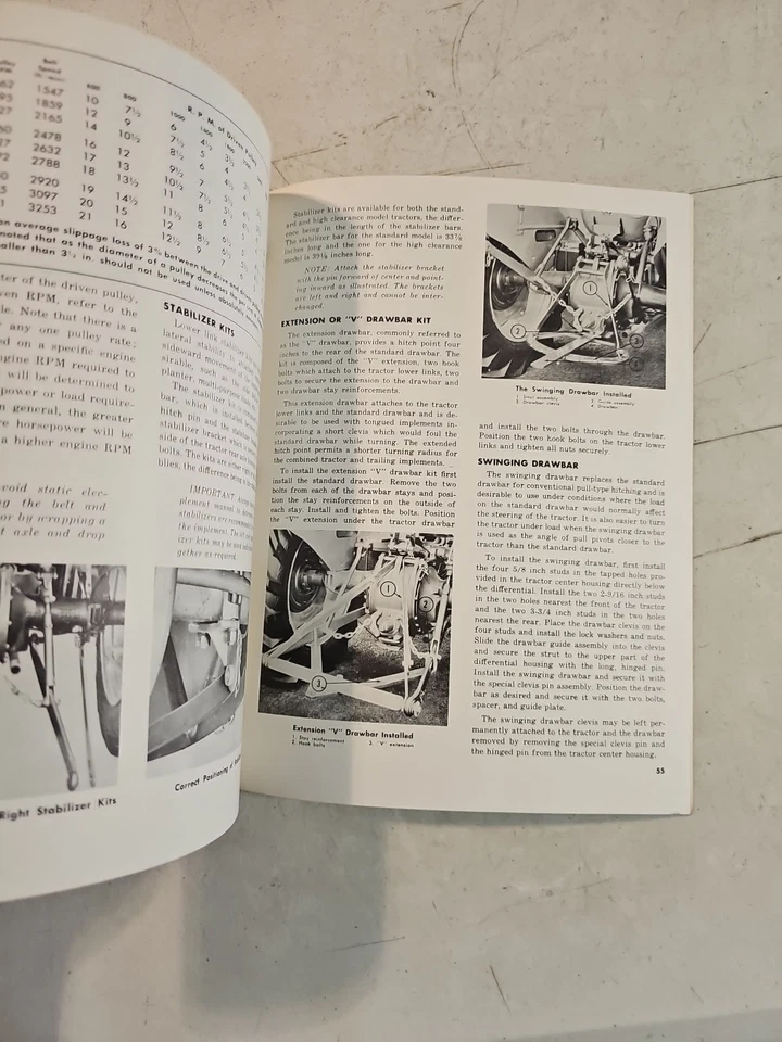 Vintage 1961 Massey Ferguson 35 Diesel Tractor Owners Manual - Image 4 of 4