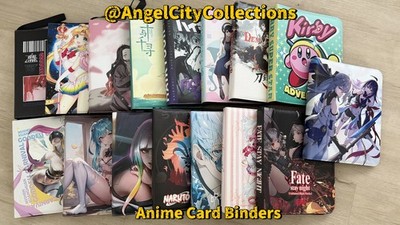 Anime CCG TCG Card Binder Album holder 9 pockets fit 720-900 cards Waifu Doujin