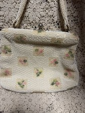Gorgeous Vintage Beaded Ladies Purse Beautiful Condition