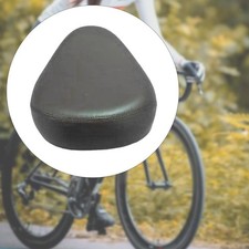 Ebike Saddle Soft Sponge Black Comfort Waterproof PU Leather Thickened Large