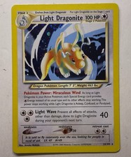 Light Dragonite 14/105 Rare Neo Destiny Holo Unlimited Pokemon TCG LP on eBay