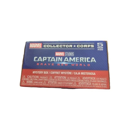 Funko Marvel Captain America Brave New World Collector Corp Mystery Box 5Pcs