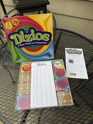 Dizios - A New Twist On Dominos! - 100% COMPLETE - Mindware Games / Mensa Select