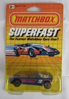 Vintage 1990 Matchbox Superfast SF25 Quasar MOC BA413