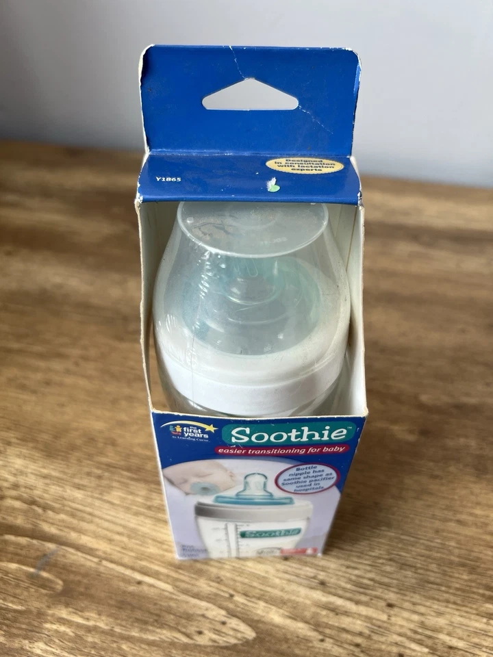 First Years Soothie Biberón Recién Nacido y Pezón Flujo Medio 9oz Nuevo Etapa 2 Foto 2 de 4
