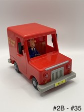 Postman Pat Toys Delivery Van Pat 1 2008 push along van  pat figure small Pat 1 