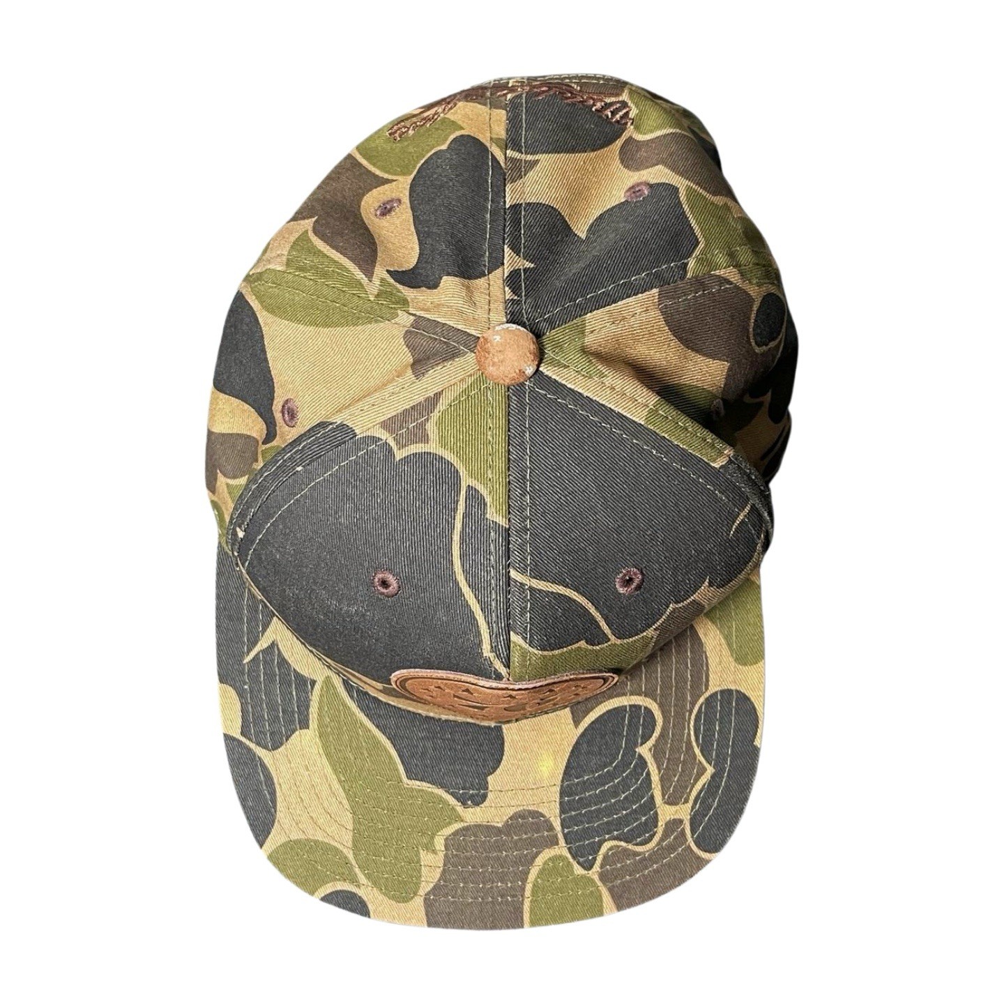 Mitchell And Ness 76ers Camo Leather Patch Leathe… - image 2