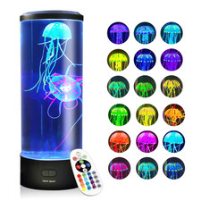 Jellyfish Lamp with Remote Control, 16 Color Changing Options, 4Modes Auto off