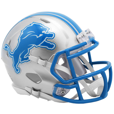 #ad HOT SALE Detroit Lions Mini Football Helmet Speed Display $28.99