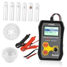 Universal Fuel Injector Tester and Cleaner Tool Kit, DIY Cleaning Gray-106s