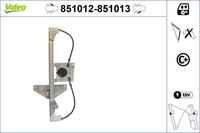 Valeo Fensterheber 851012 FüR C3 CitroËN 2 Vti THP 110 Hdi SC8HZC SC8HR0 SC8HP4