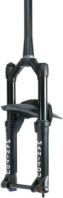 Manitou  JUnit Comp Suspension Fork - 20'', 100mm, 15 x 110mm, 40 mm Offset, Blac