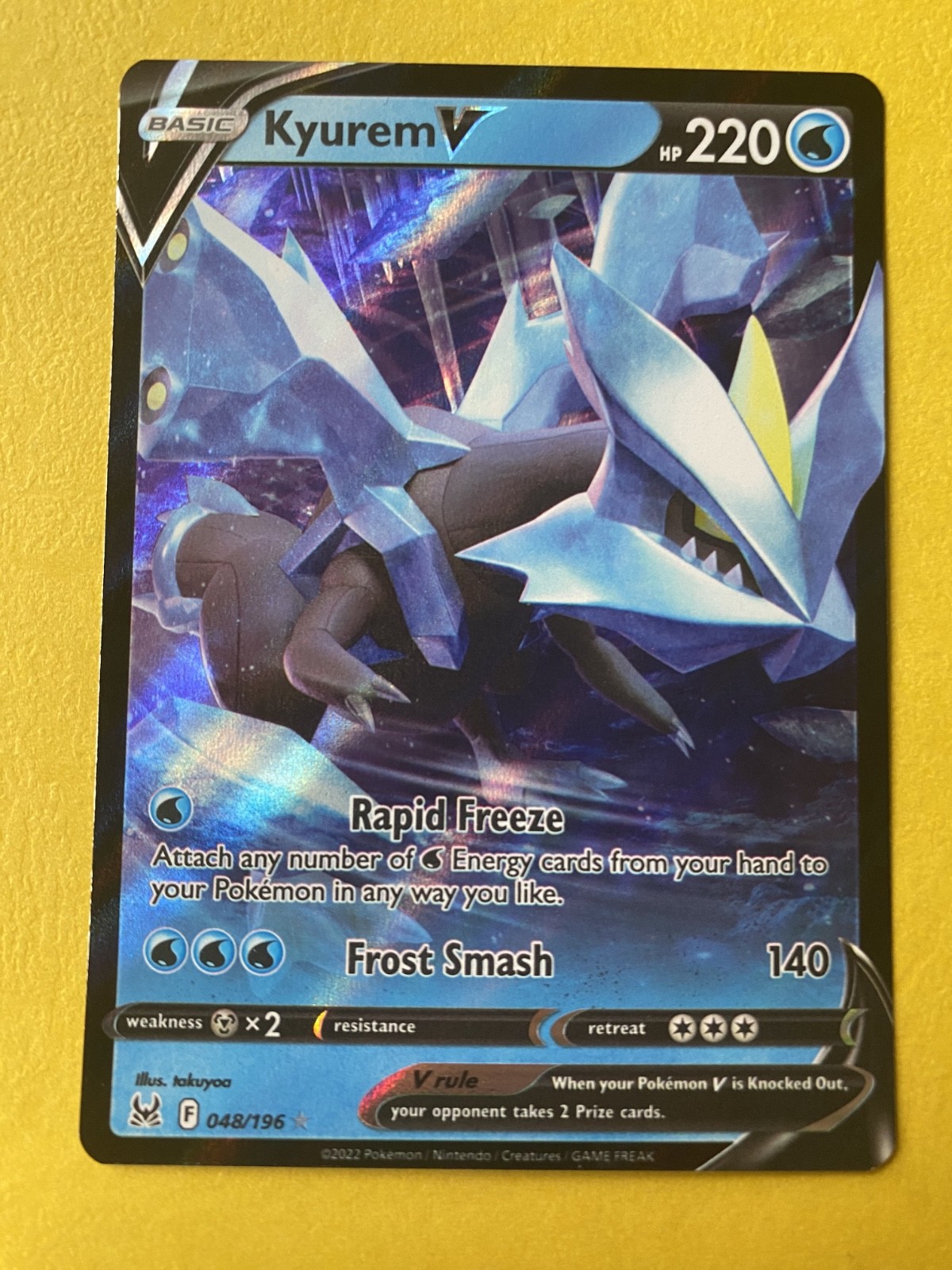 Kyurem V (SWSH11 - 048/196) Lost Origin - Ultra Rare 