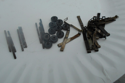 Aurora T-Jet nice lot of wild ones crown gears, axles, pick up shoes.. lot-2