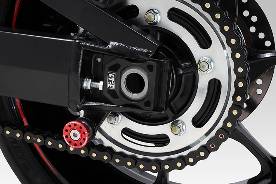 Yoshimura Suzuki Hayabusa GSX1300R 2008-2020 Axle Block Chain Adjuster Black - Image 2 of 3