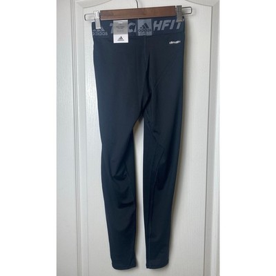 Adidas Black Climalite Tech Fit Base Compression Tights Men's Size Small NWT