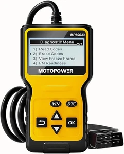 OBD2 Scanner diagnostique de voiture avec CAN – Données en direct, lecture/effacement CEL, 1996+ Voitures