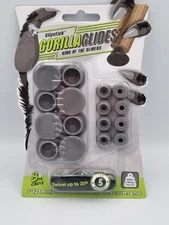 One Slipstick GorillaGlides 8 Pack CB213 1 inch (25mm) Furniture Sliders 