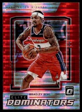 2021-22 Donruss Optic Elite Dominators Red Pulsar Bradley Beal #10