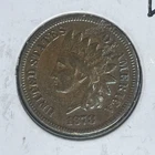 1878 INDIAN HEAD CENT~VF DETAIL CLEANED ~NICE COIN~